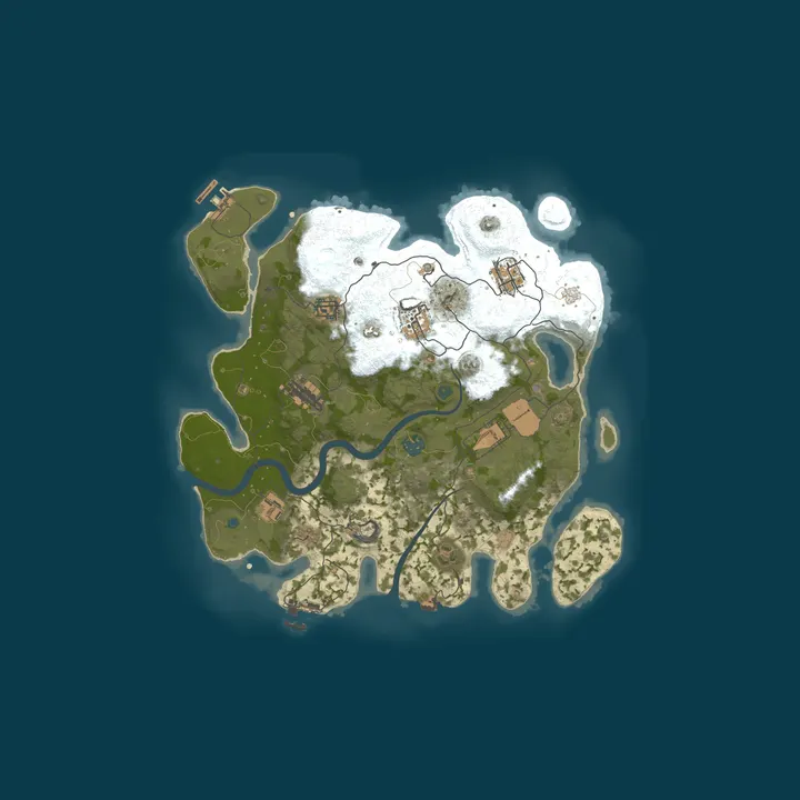 Map of My Apex Rust Server