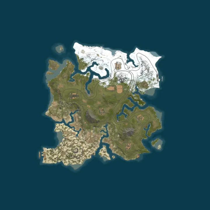 Map of {PVE} Brad's Place | No Killing | No Raiding | Friendly