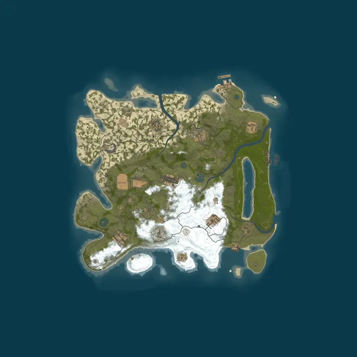 Map of Kiyo Server JP PVE