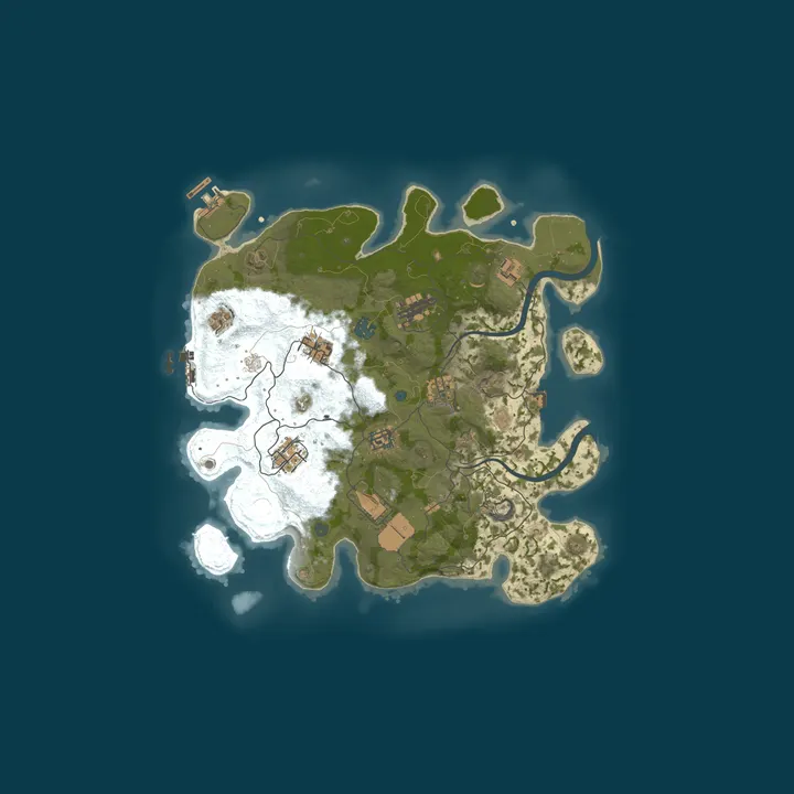 Map of [TR/EU] BEYOND RUST 3X Solo | Duo | Trio | Wipe 09.10