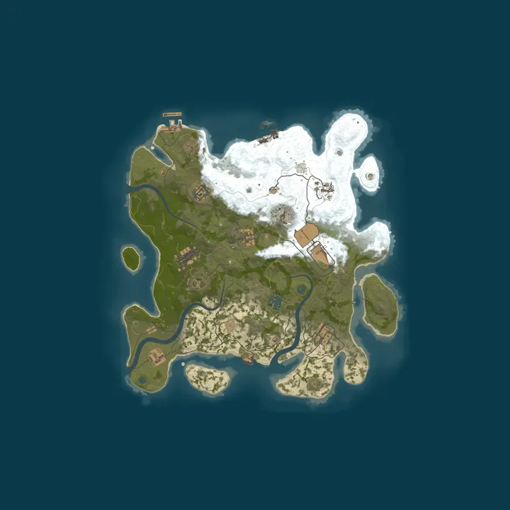 Map of RustBurger