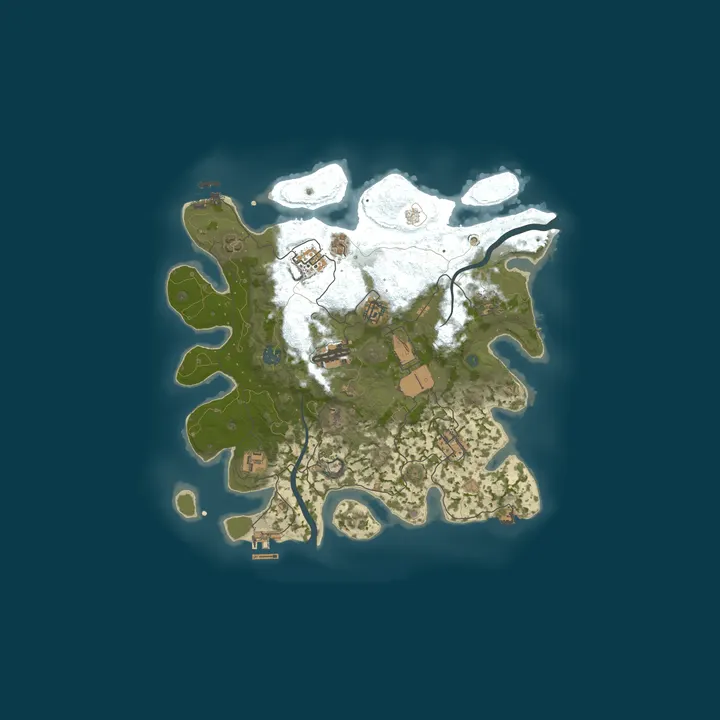 Map of RUSSIA MAX LOOT [PVE] NEGAN