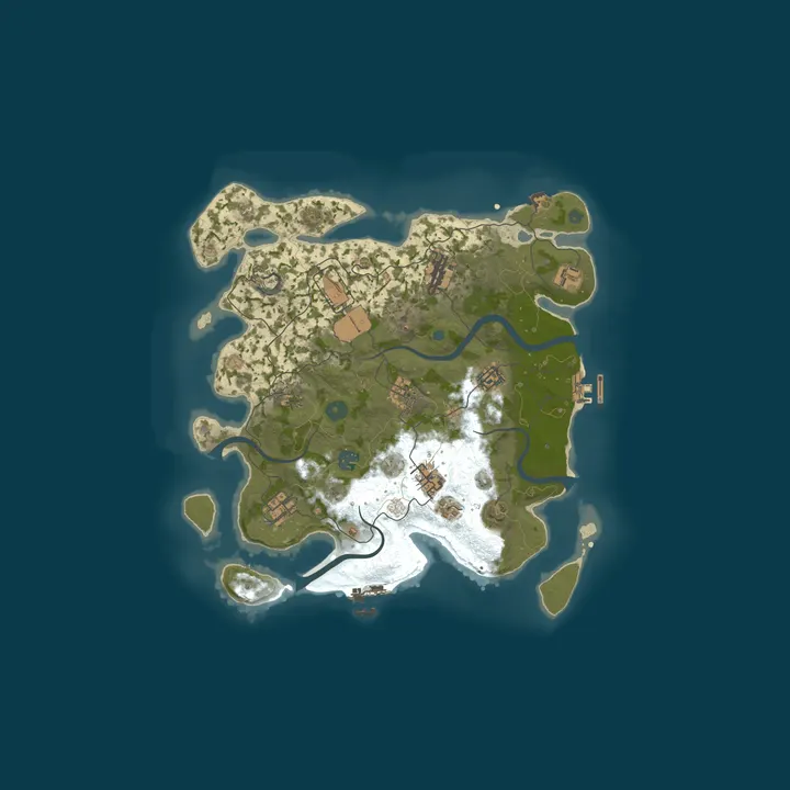 Map of DOOM RUST X3