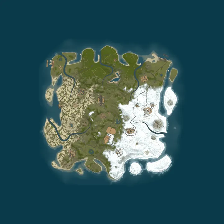 Map of x2 URAL RUST | КЛАССИКА | CLASSIC |