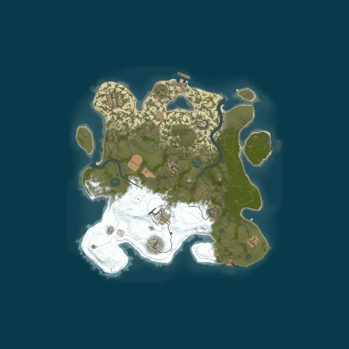 Map of CrazyRust Test Server