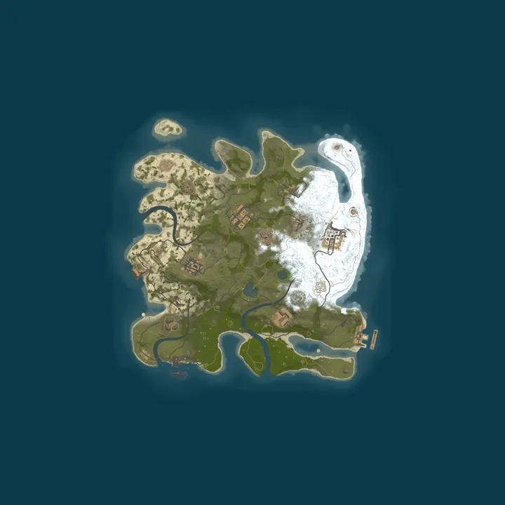 Map of RespawnHost.com Rust Kundenserver