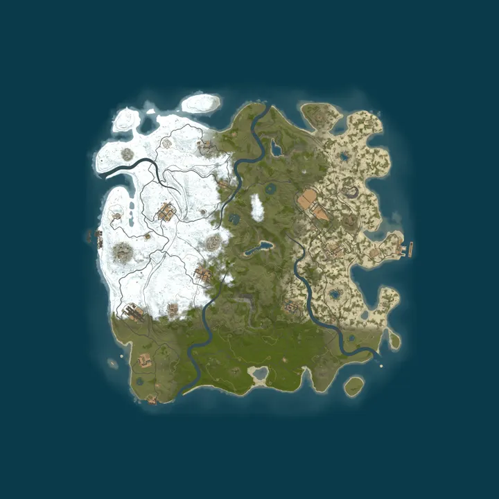 Map of Midwest Staging Server