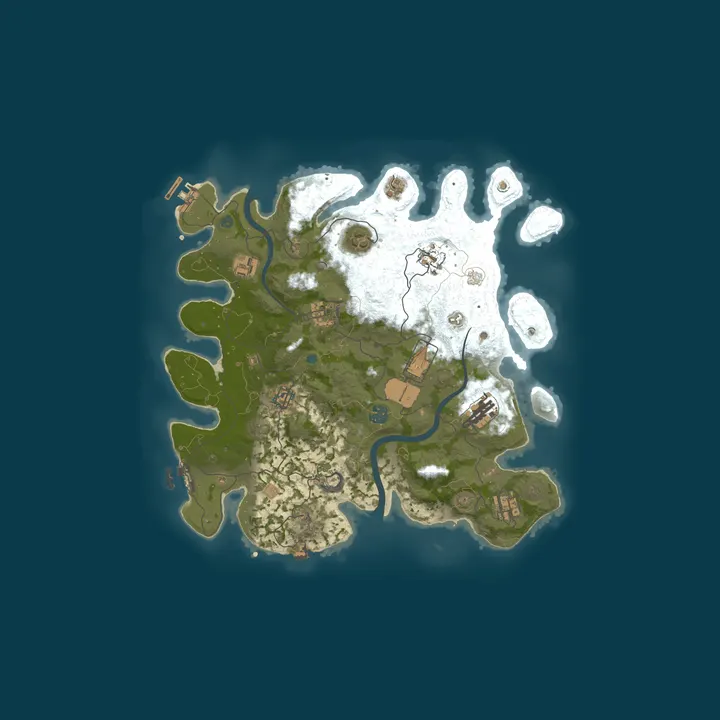 Map of Ray and Tina