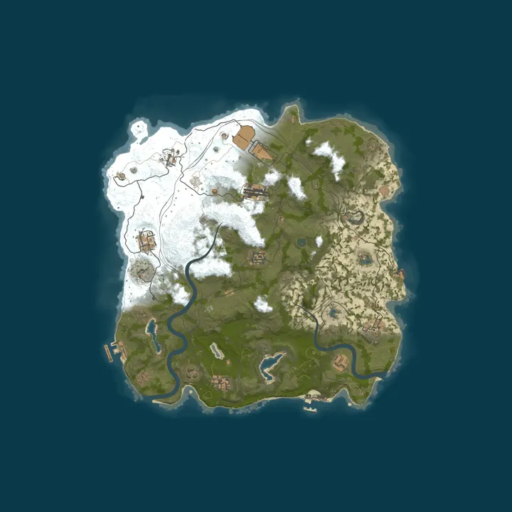 Map of US RustLife.net | Solo/Duo | Mondays | Noob Friendly