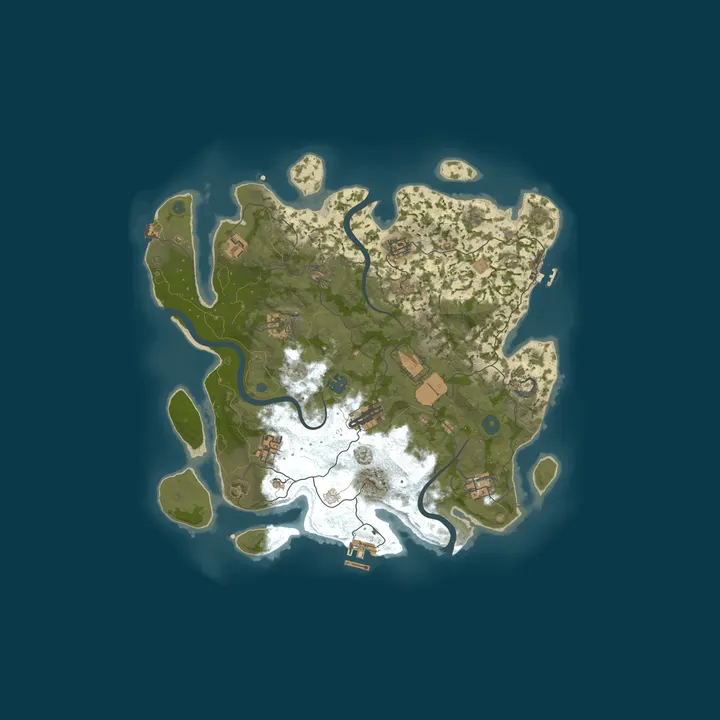 Map of test pop