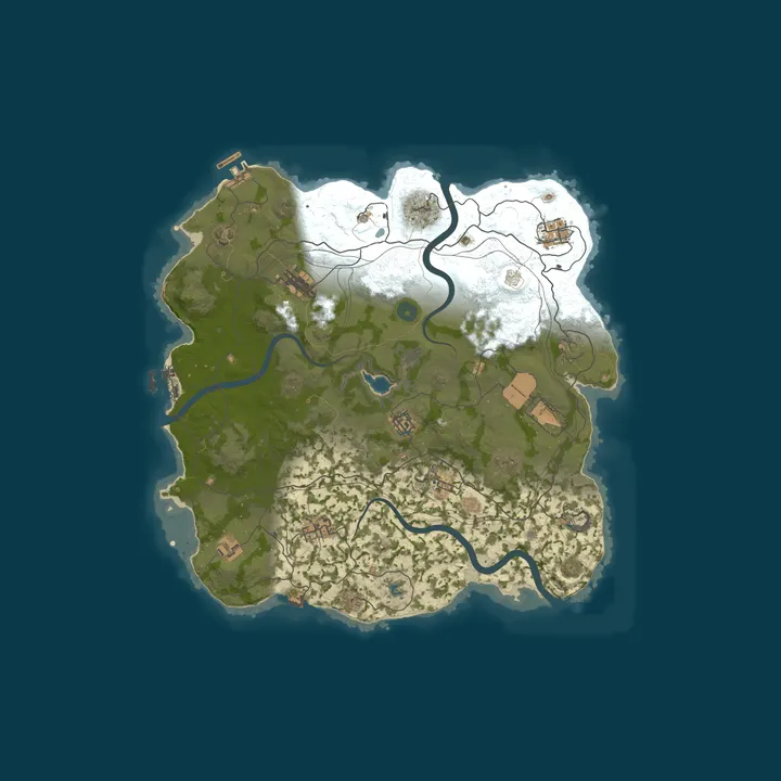 Map of The Edge US 3x Monthly Shop|Kits|TP|ST|50%UpKeep|Bosses|MORE