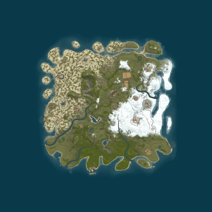 Map of ! The Alamo Texas Noobs Welcome