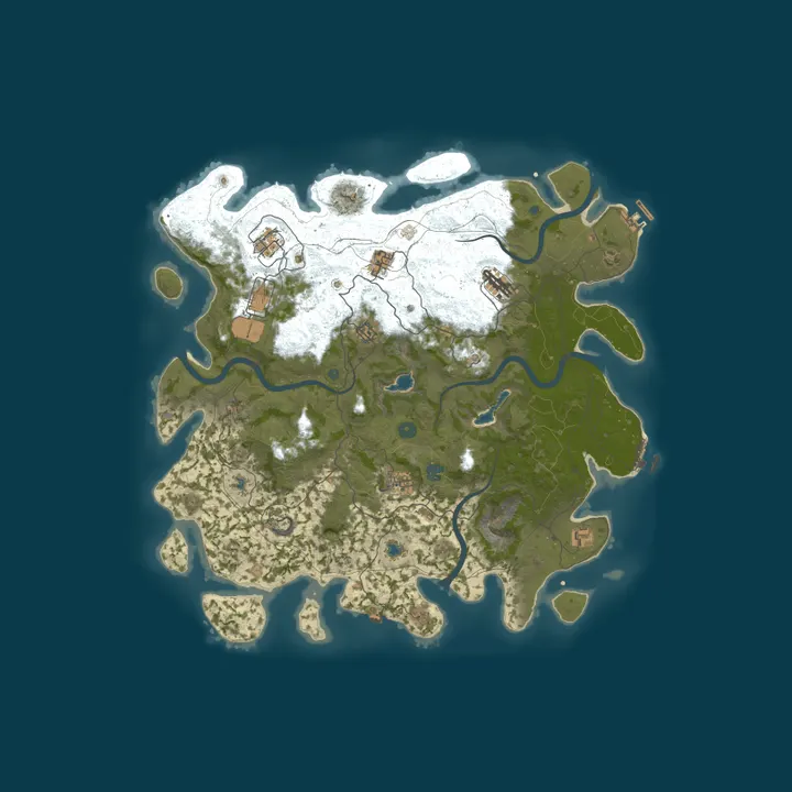 Map of FOXX PVE - 3X |Kits|Skill|RP|Bosses|Hard NPCs|Events