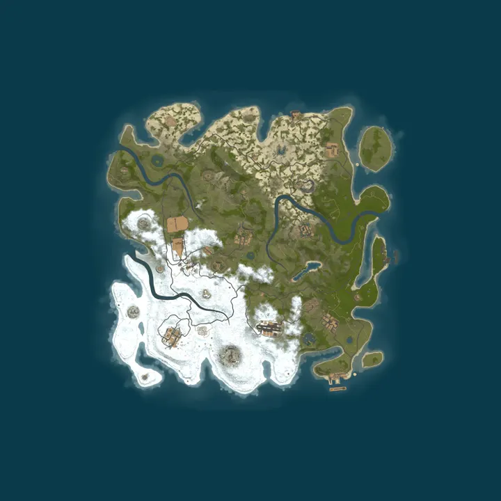 Map of ПЕПЕЛ|PvP x5|NPC-БАЗЫ|АНТИРЕЙД
