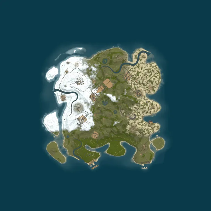 Map of Mado Rust Server