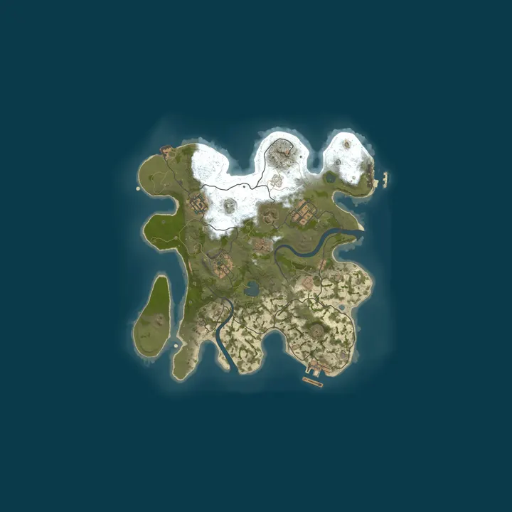 Map of Rust and Reefer Retirement Community