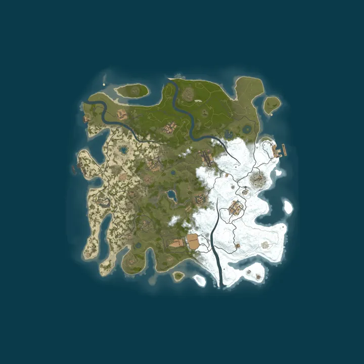 Map of [RU] KEDRO - X2 | SOLO