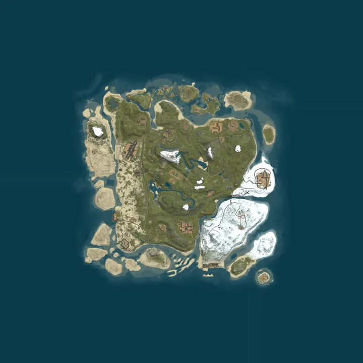 Map of DEDRUST X5 | Solo/Duo/Trio | TP | KITS