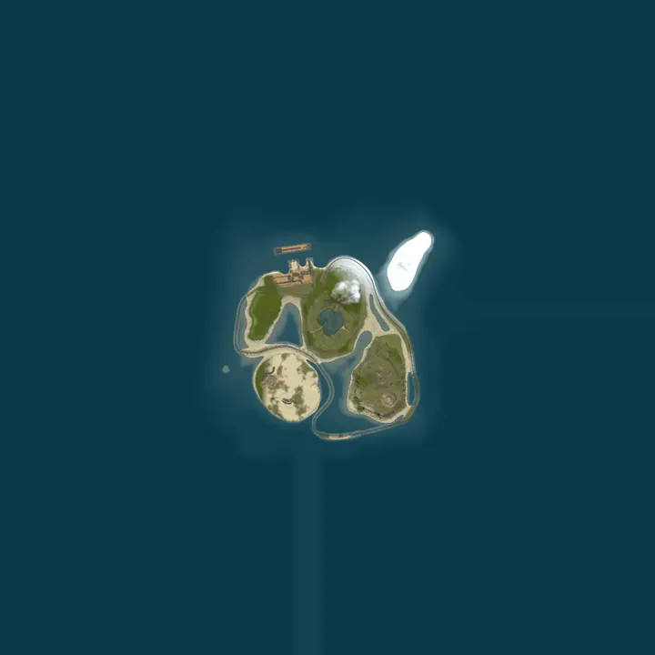 Map of SUPER RUST FREE VIP