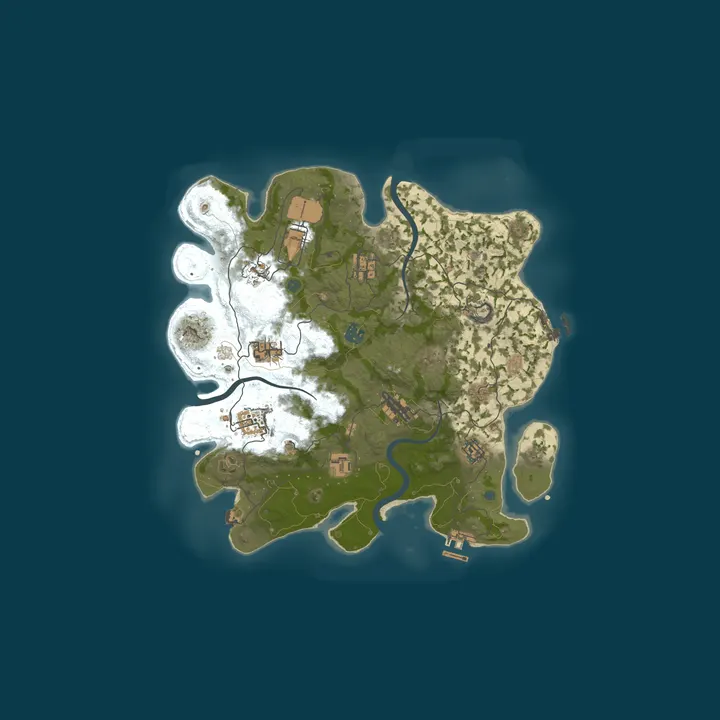 Map of LUCKY RUST | X1000000 | BONUS | PVP I EVENT I