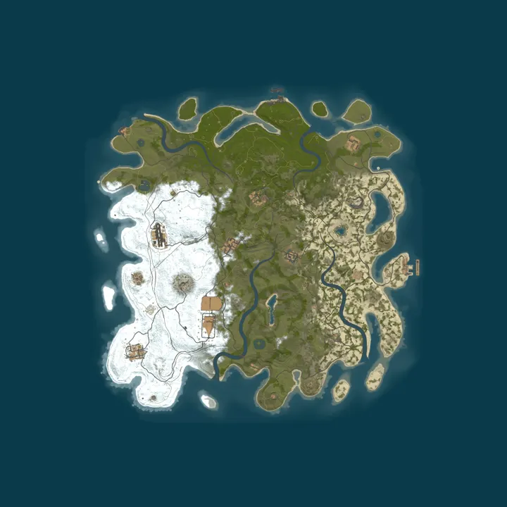 Map of The Revenant Reborn