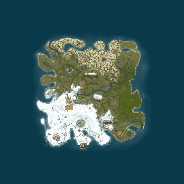 Map of Arusted
