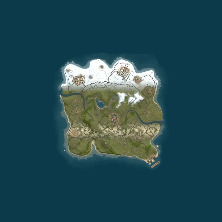 Map of Rust RP Lobby