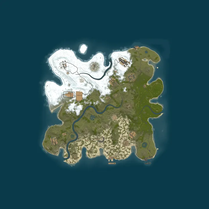 Map of [US East] Facepunch Small 2