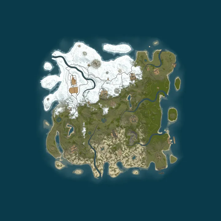 Map of [US East] Facepunch 1