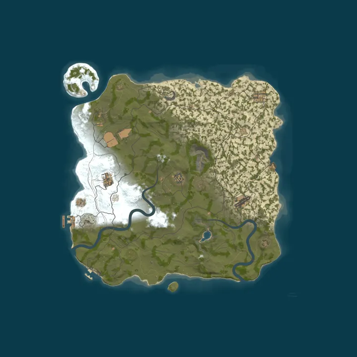 Map of MOSCOW RUST MAX 3 | X5 | LOOT+