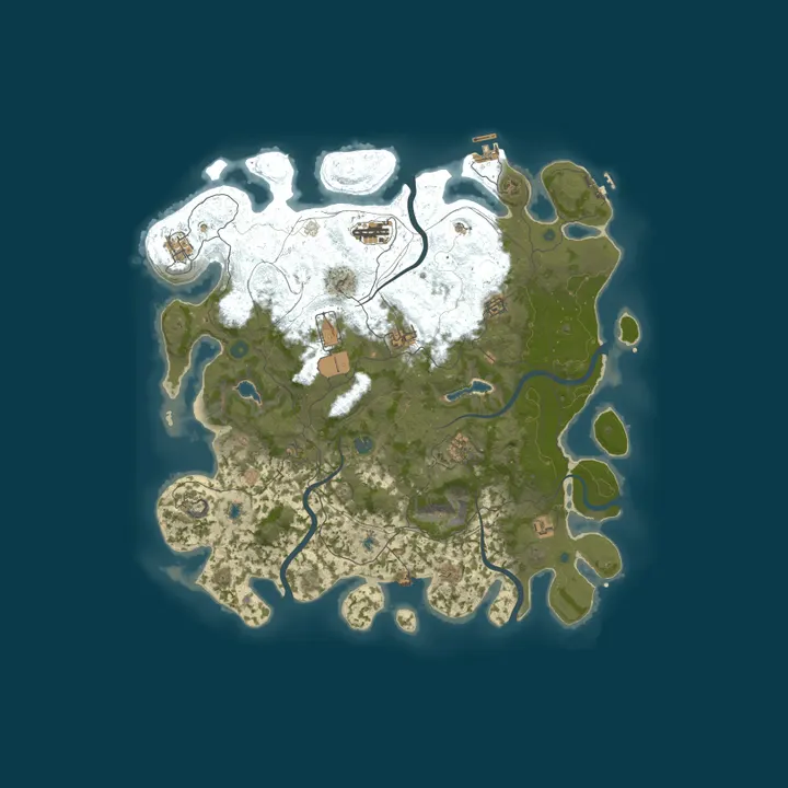 Map of LONG WAR Server