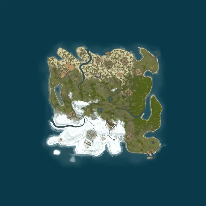 Map of [JP][PVE] UC-RUST | 3X | SkillTree