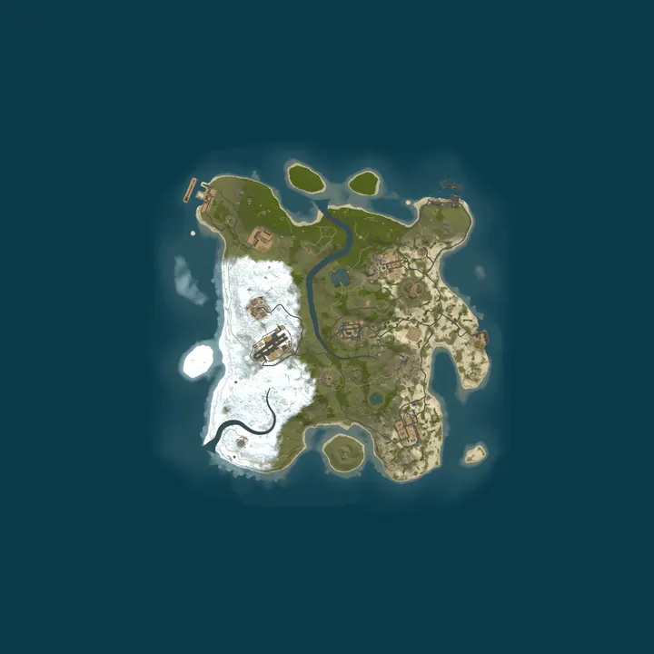 Map of ZAP-Hosting.com Rust serverhosting