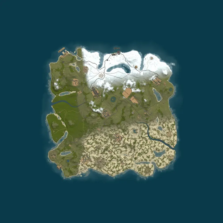 Map of [BR/LATAM] ZONA DE GUERRA 2X | SOLO/DUO/TRIO | WIPE 10/10