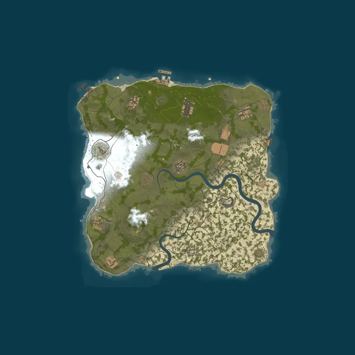 Map of TemplarGaming EU 10x Swift Solo/Duo Loot++|PvP|MyMini|SkinBox|x
