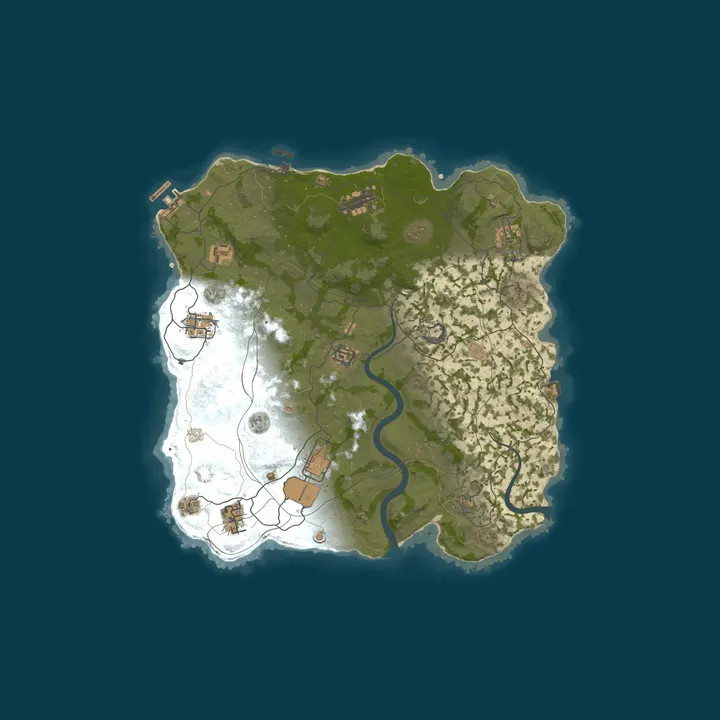 Map of TemplarGaming 10x Swift Quad Loot++|PvP|MyMini|SkinBox|x10 JUST