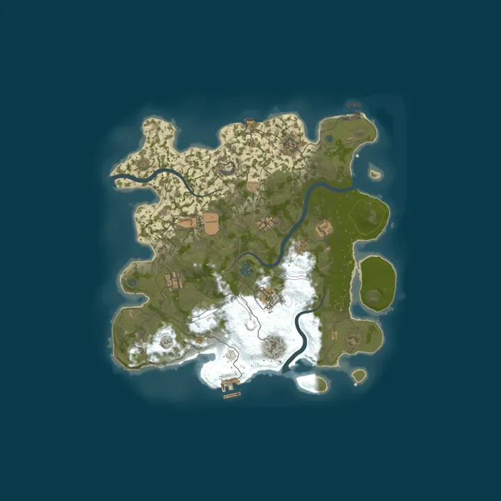 Map of [BR/LATAM] Rust Na Veia | MAX 4 | WIPE 06/10 18H