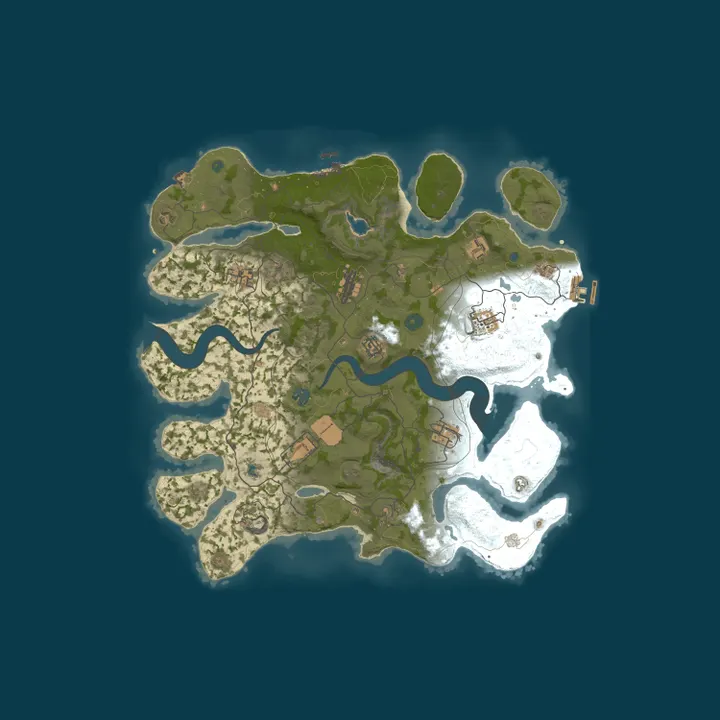 Map of My Untitled Rust Server