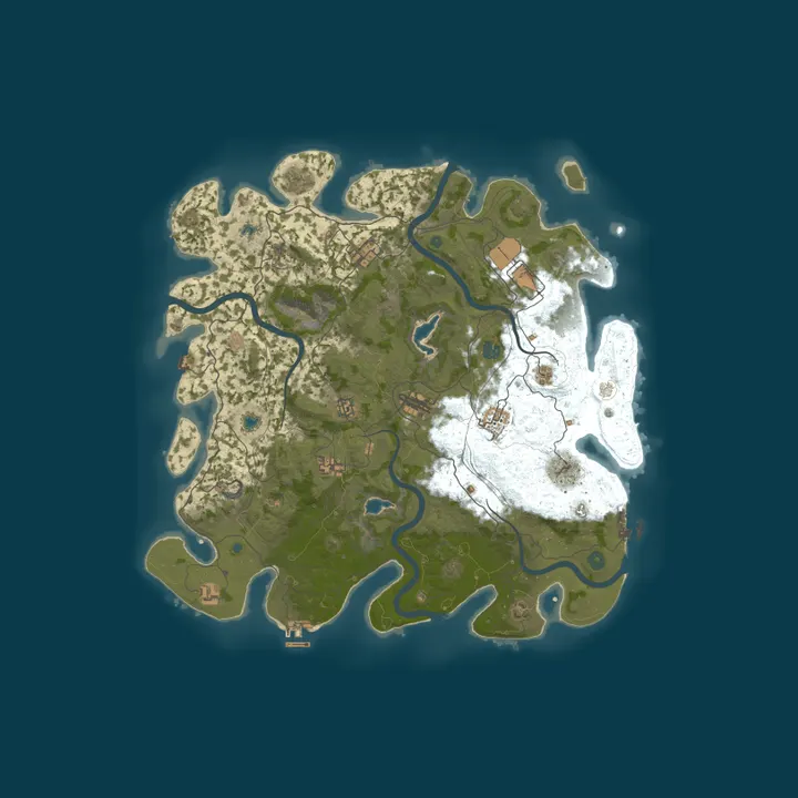 Map of Red Raisin PVE