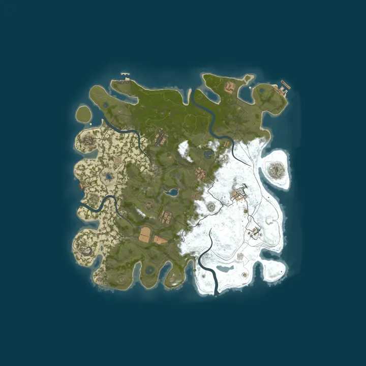 Map of Test Server