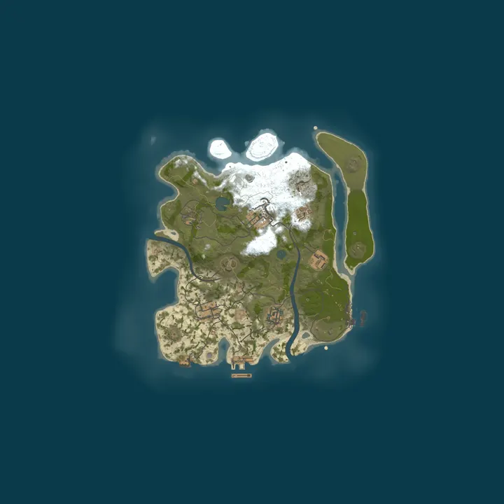Map of NSW RUST | SMALL