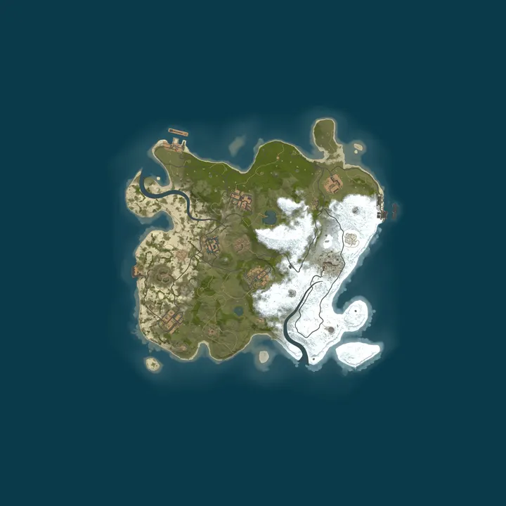 Map of Testing Grounds - Vanilla – Enter at Your Own Risk