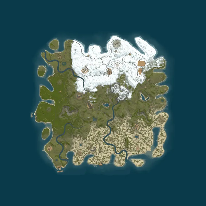 Map of ZION