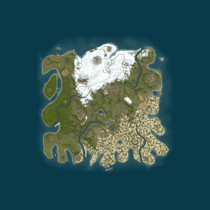 Map of Шелтер[FULL PVE-НОВИЧОК-РЕЙД БАЗЫ]