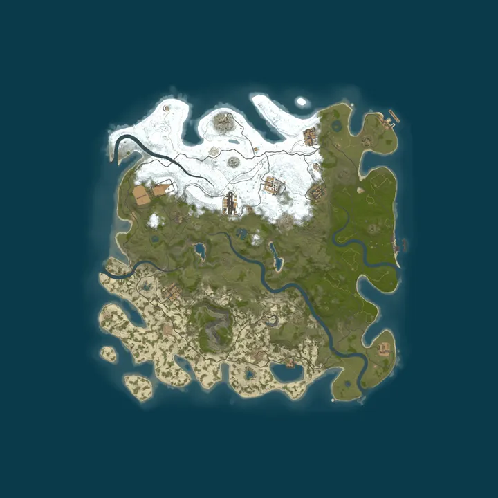 Map of Harvest Rust для новичков 02.10.