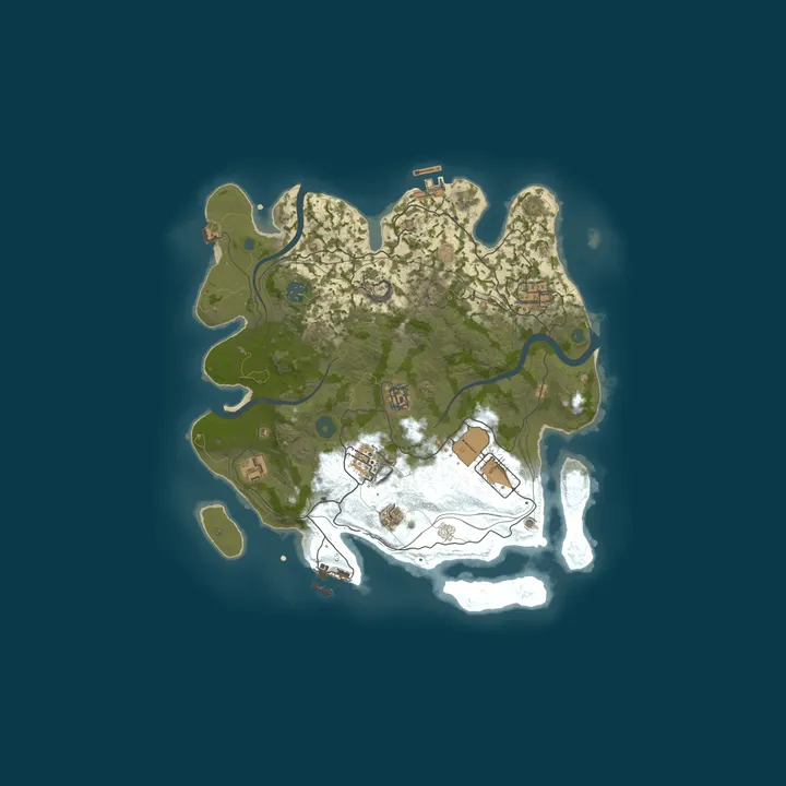 Map of Flame Rust #3 — Modded 3x (Solo/Duo) | Magic