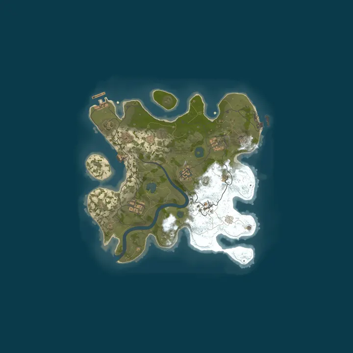 Map of VENDETTA RUST X100 | MAX8 | SKINS | KITS | LOOT+