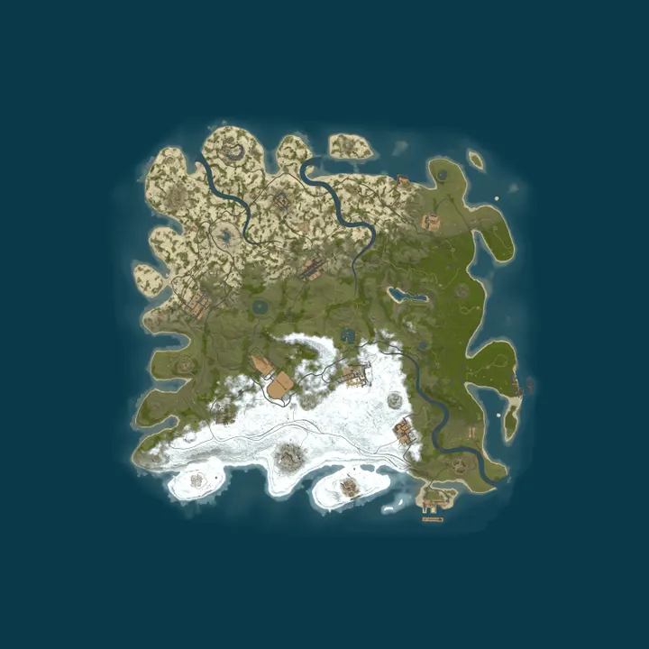 Map of 404 RUST 2X SOLO/DUO/TRIO |ВС |ДЛЯ НОВИЧКОВ 04.10