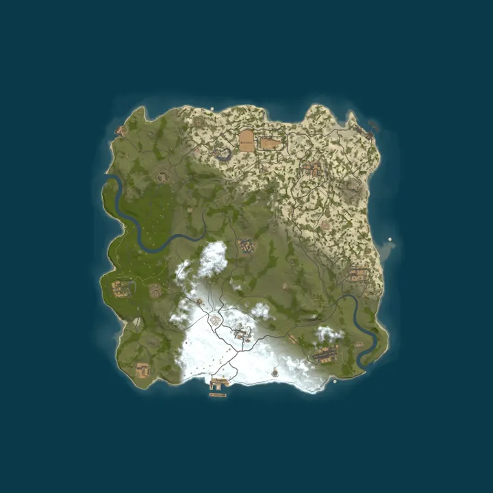 Map of [TR][EU] RUSTDEFT | Solo/Duo | Türkiye YeniOyuncu Best 09.10