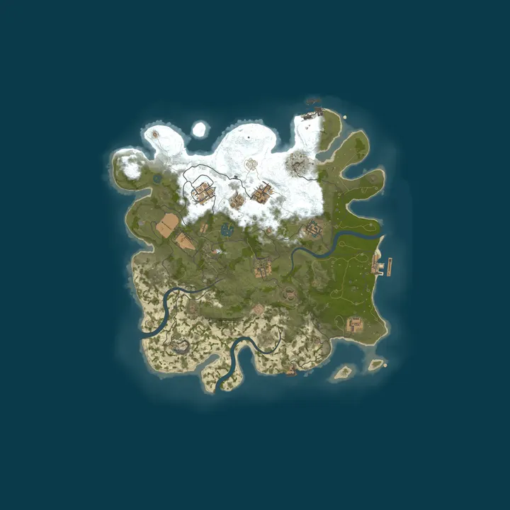Map of Rust BLACKOUT | x3 | | UA |